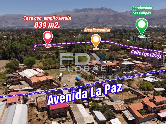 #100104-15 - Casa para Venta en Cochabamba - CBA - 1