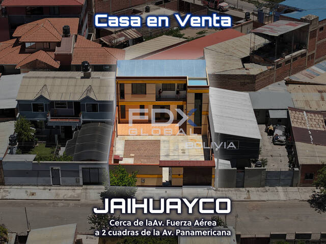 #100101-6 - Casa para Venta en Cochabamba - CBA - 1
