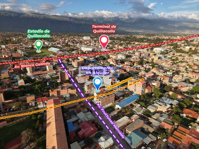 #100104-10 - Departamento para Alquiler en Cochabamba - CBA - 1
